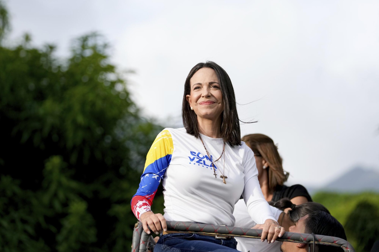 María Corina Machado (créditos: LATimes.com) Diario Puerto Varas