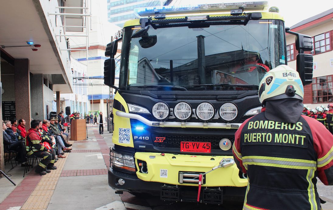 Bomberos de Puerto Montt suma nueva unidad de rescate pesado