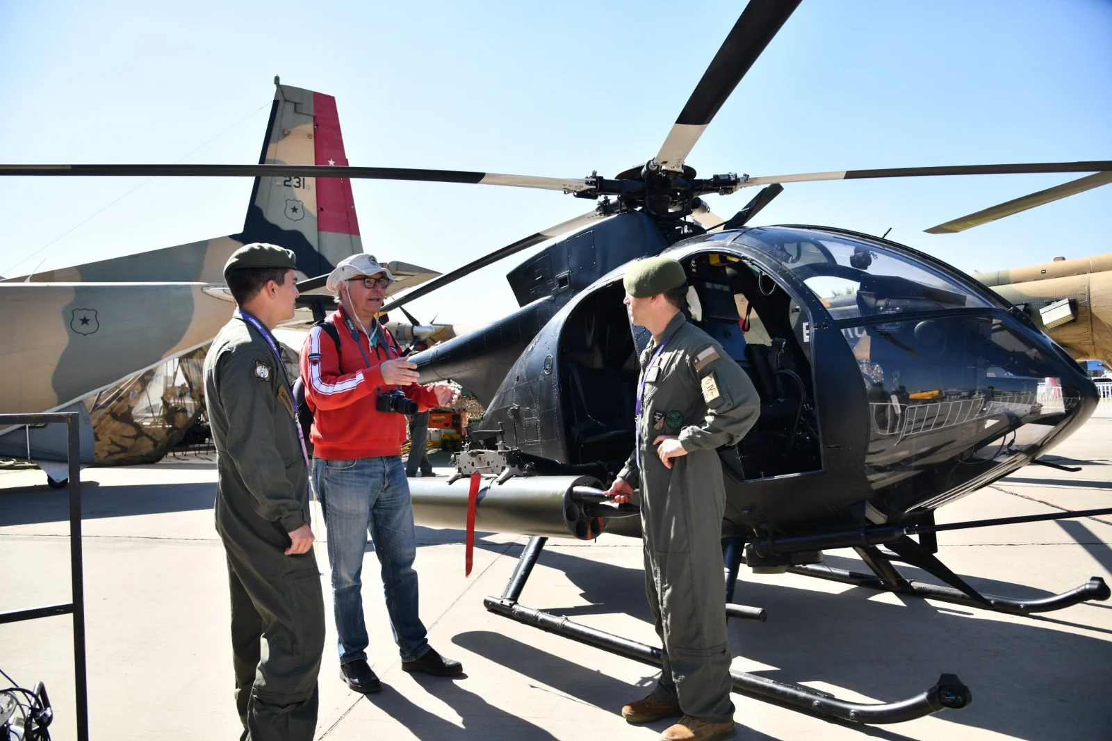 Ejército de Chile participa en FIDAE 2026