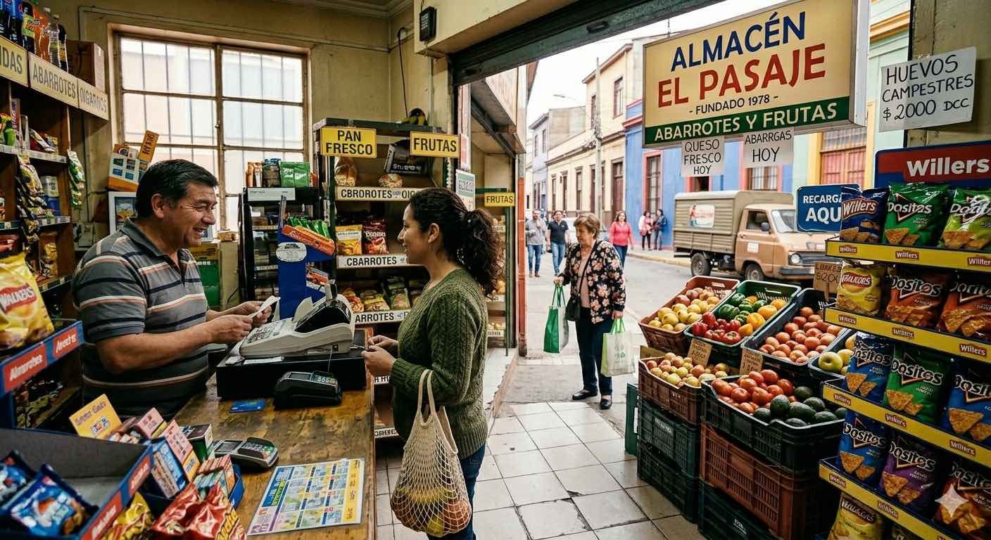Almacenes y minimarkets impulsan ventas en Chile