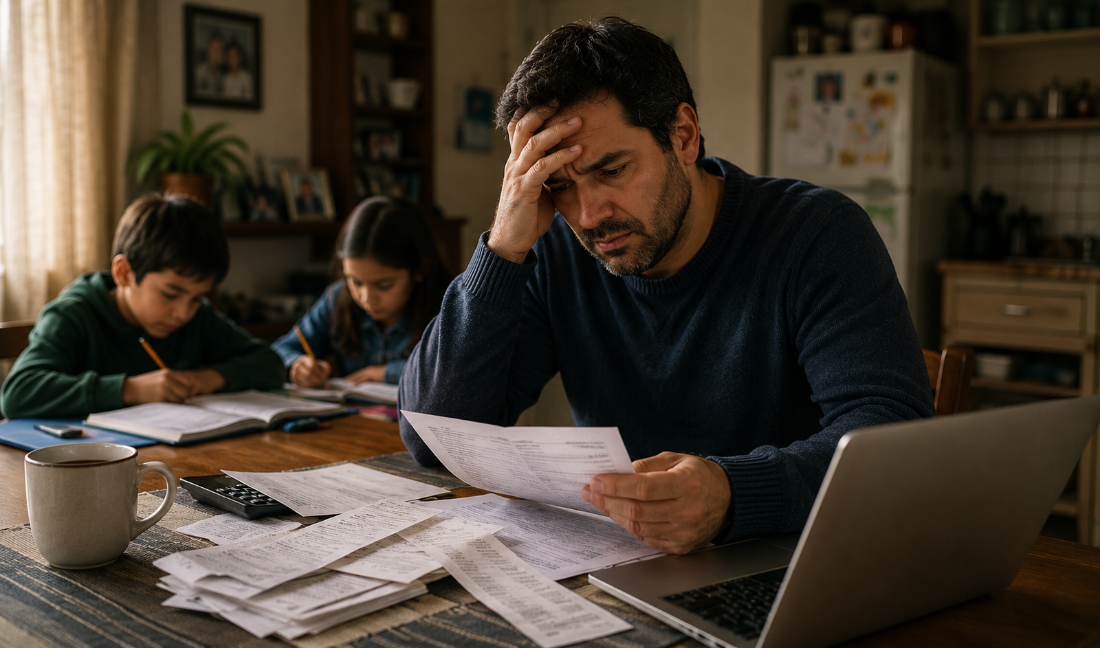 Seis de cada diez padres que se declararon en quiebra tienen entre 30 y 44 años